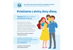 Vaiko teisių gynėjai kviečia į atvirų durų dienas 