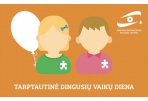 Gegužės 25-oji Tarptautinė dingusių vaikų diena