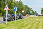 Intensyvinami Smėlynės gatvės remonto darbai 