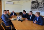 Savivaldybėje lankėsi Lietuvos futbolo federacijos komanda