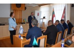 Pasveikinti Panevėžio atvyko užsienio delegacijos