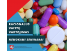  Gyventojams – nemokami seminarai apie racionalų vaistų vartojimą