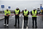 Oficialiai atidaryta J. Janonio, Vakarinės, Pramonės g. žiedinė sankryža