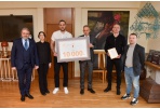 Savivaldybėje pasveikinta „7bet-Lietkabelis“ komanda  