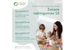 Kviečia į nemokamas edukacijas „Žaliasis raštingumas“