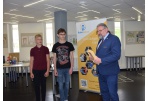 Pasveikinti Lietuvos jaunųjų inžinierių čempionais tapę „RoboLabo“ ugdytiniai