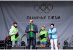 Panevėžyje prasidėjo Olimpinė diena: šventės ugnį įžiebė olimpiečiai