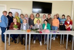 Panevėžio suaugusieji kuria mandalas: atidarė parodą Panevėžio švietimo centre