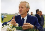 Pasveikintas 90-ąjį jubiliejų minintis Panevėžio garbės pilietis Vladas Kensgaila