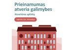 Kviečia į renginį „Prieinamumas atveria galimybes: atverkime aplinką“
