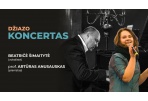 Beatričės Šimaitytės ir Artūro Anusausko džiazo koncertas