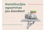 Kviečia laikyti Konstitucijos egzaminą