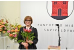 Panevėžyje prisiekė naujai išrinkta miesto merė Loreta Masiliūnienė
