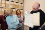 Panevėžio miesto skaitytojai susipažino su archyvų saugomu istorijos paveldu