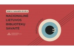 Kviečia Nacionalinės Lietuvos bibliotekų savaitės renginiai
