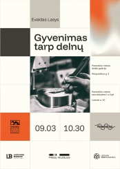 gyvenimas tarp delnų plakatas