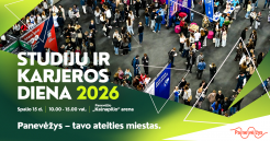 studijų ir karjeros diena 2026 spalio 15 d.