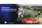 Panevėžys puošiamas dviračių metams 