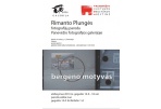 Fotografijos galerijoje – R. Plungės paroda