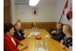 The Mayor welcomed H. E. Ambassador of Spain