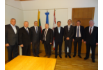 Met the Ambassador of Byelorussia 