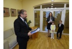Vaikai merui įteikė 7500 parašų