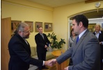 Su Rumunijos ambasadoriumi aptarė būsimą vizitą