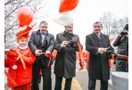 Oficialiai atidarytas pėsčiųjų tiltas