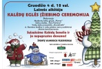Rytoj įžiebiame Kalėdų eglę