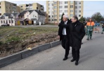 Gražės miesto gatvės ir įvažos
