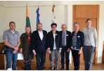 Meras priėmė miesto partnerio Guso delegacijos narius