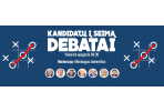 „Žinau, ką renku“: Vakarinės apygardos debatai