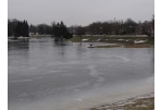 Vandens telkinių ledas nėra saugus