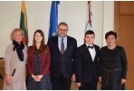 Meras įteikė Petro Būtėno premijas