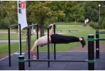 Dovana miestui – gatvės gimnastikos aikštelė