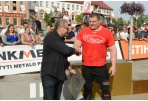 Panevėžyje vykusiame Lietuvos galiūnų čempionate triumfavo Ž. Savickas
