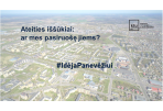 Moksleiviai kviečiami siūlyti idėjas Panevėžiui