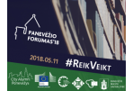 Gegužės 11-ąją – Tarptautinis Panevėžio forumas