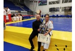 R. Brazdžionytė Europos kiokušin  karatė čempionate – trečia