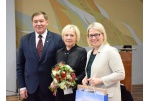 Pasveikinta „Vyturio“ progimnazijos direktorė