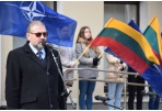 Iškilmingai paminėtos 15-osios Lietuvos narystės NATO metinės 