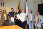 Pagerbti stalo tenisininkai