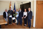 Savivaldybėje pasveikintos dviratininkės