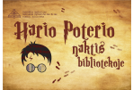 G. Petkevičaitės-Bitės bibliotekoje - Hario Poterio naktis