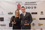 Geriausi Panevėžio sportininkai – Simona Krupeckaitė ir Danas Rapšys