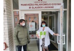 Papildomos apsaugos priemonės Panevėžio medikams