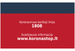 Karštoji linija 1808 trumpina darbo laiką