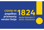 Pradeda veikti pagalbos priemonių verslui linija 1824