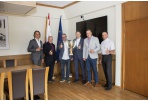 Panevėžio „Olimpo“ ledo ritulio veteranų komanda iškovojo aukso medalius