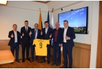 Savivaldybėje lankėsi Lietuvos futbolo federacijos vadovai